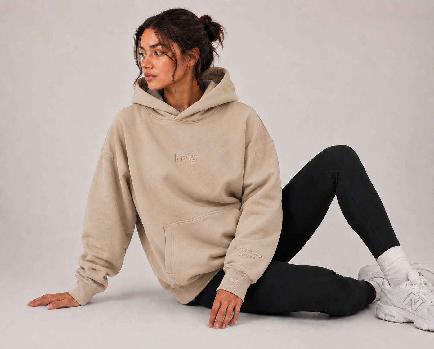 Do Not Disturb Hoodie - Sand