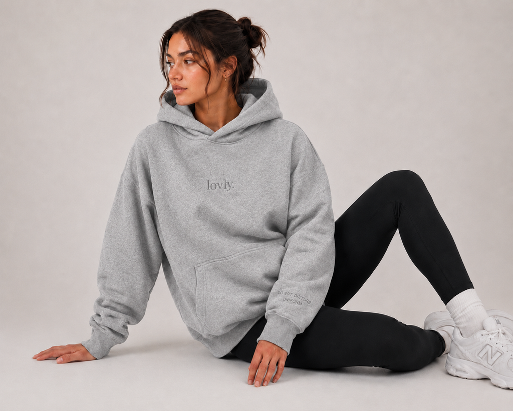 Do Not Disturb Hoodie - Grey