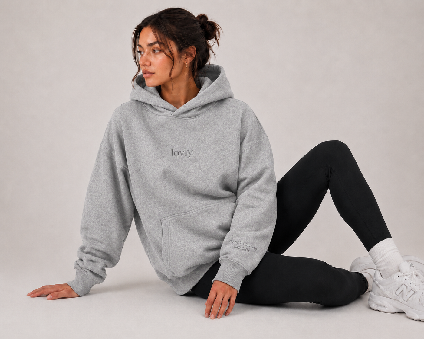 Do Not Disturb Hoodie - Grey