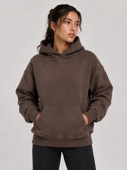 Do Not Disturb Hoodie - Mocha