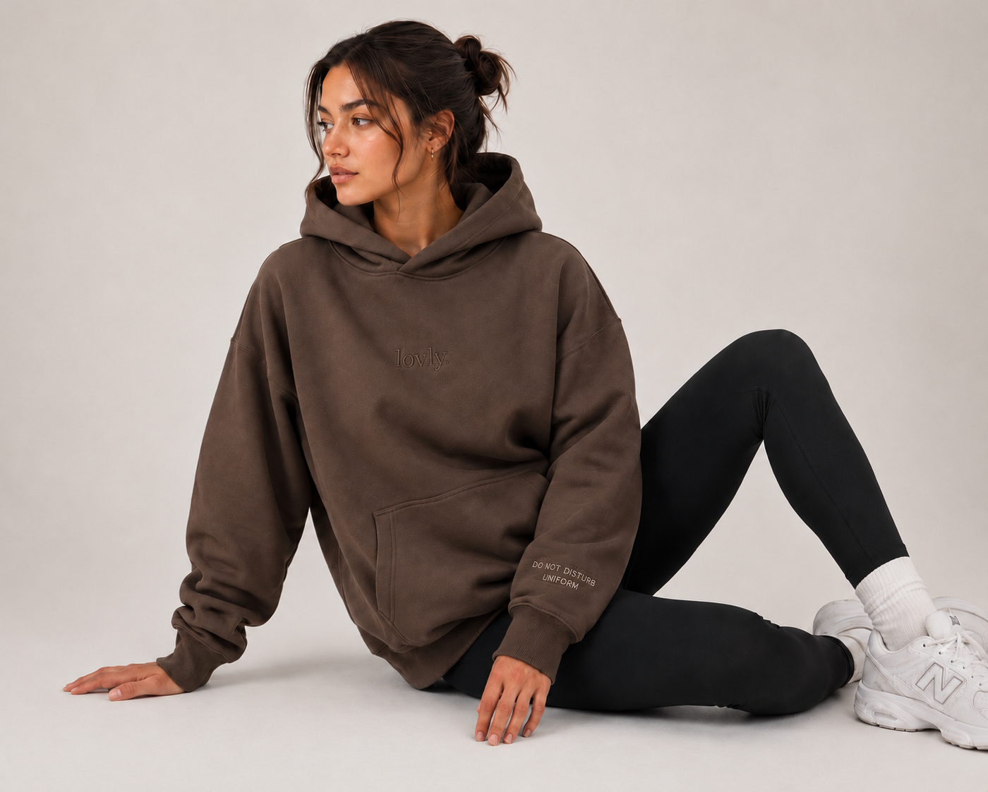 Do Not Disturb Hoodie - Mocha