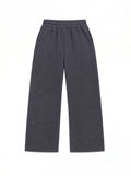 Heavyweight Straight Sweatpants  - Blue